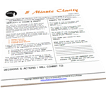 Simplicity is Power & Profit - Download your 5 Minute Clarity right now!