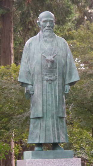 O'Sensei shrine in Iwama