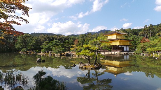 The Golden Temple in Kyoto