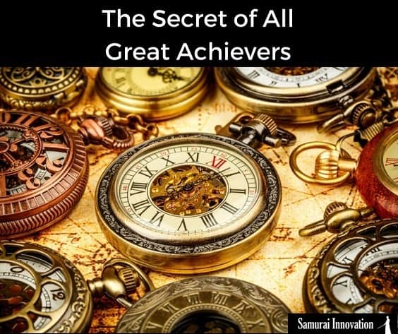 Secret of Great Achievers-Samurai Innovation