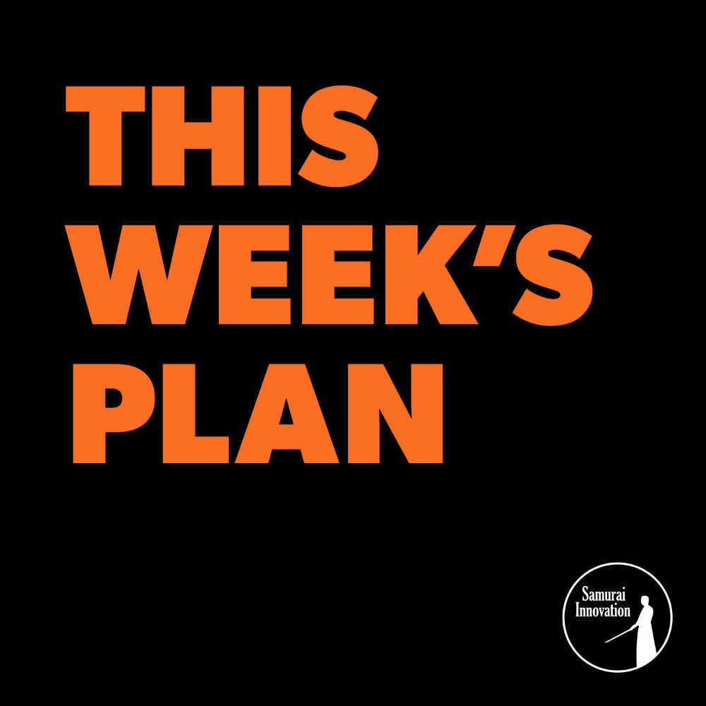 When Should You Do Your Weekly Planning - This Weeks Plan Podcast Show